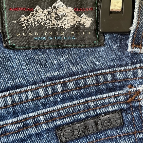 Calvin Klein Sport Jeans size 10 vintage mom jeans relaxed fit high waist - Picture 4 of 5